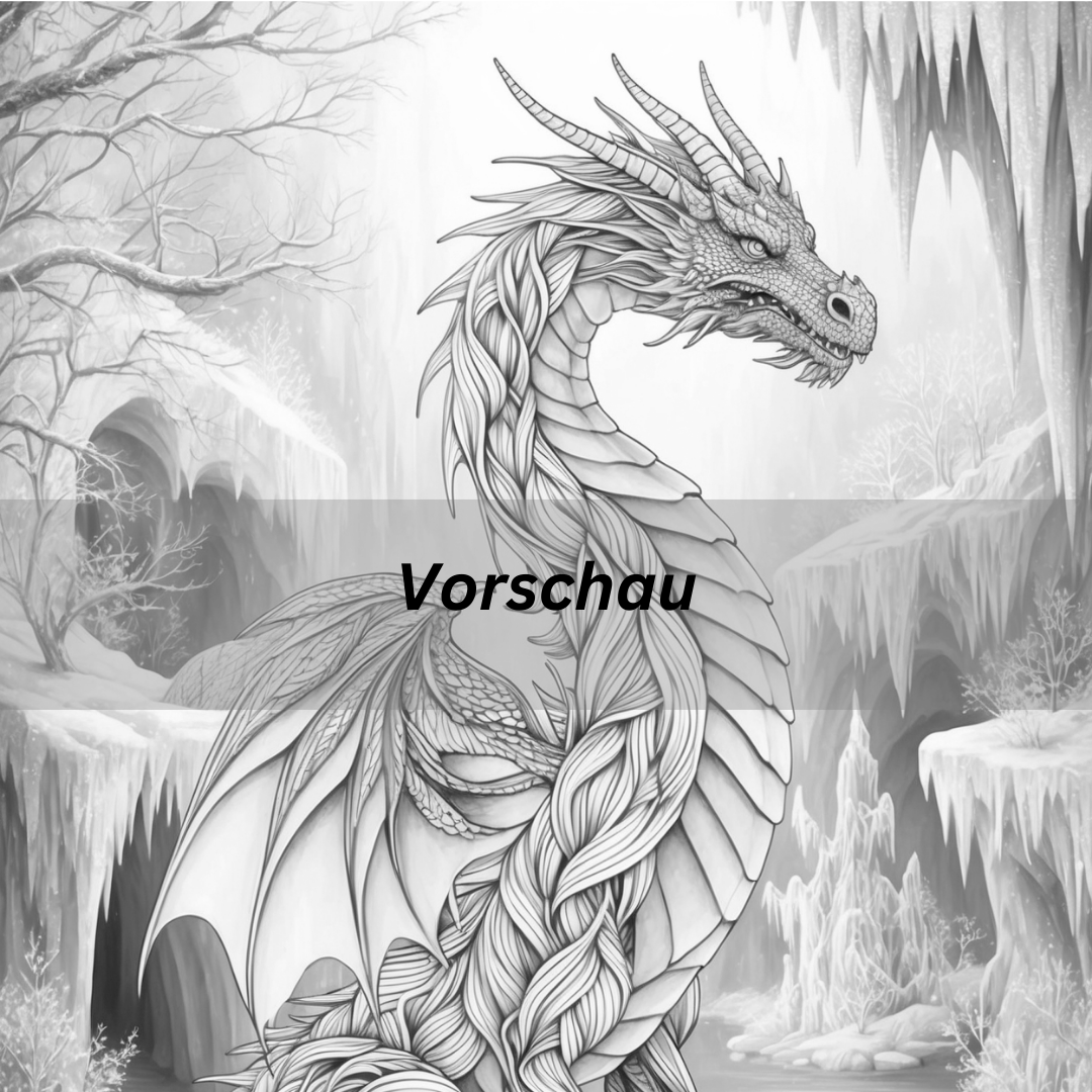 Malbuch 50 Drachen - ISBN-13: 979-8303586567